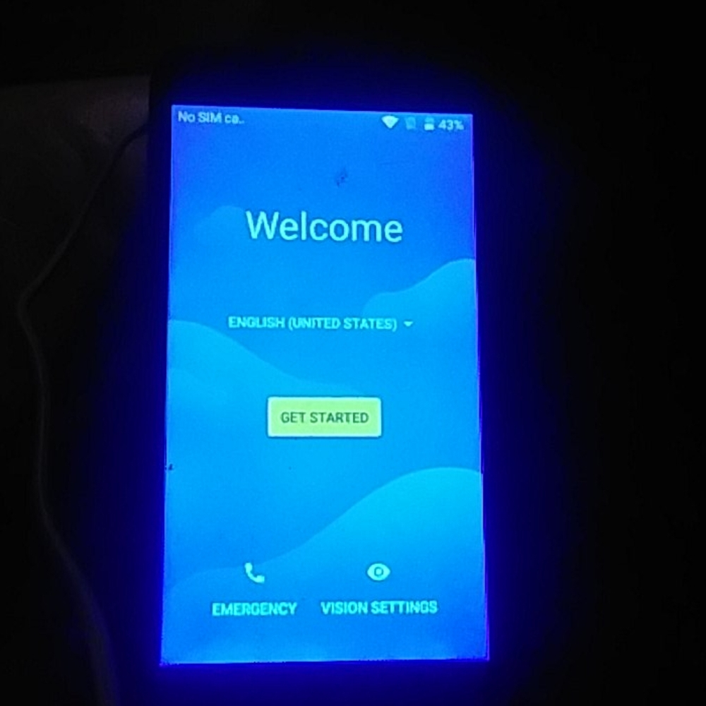 Alcatel phone.